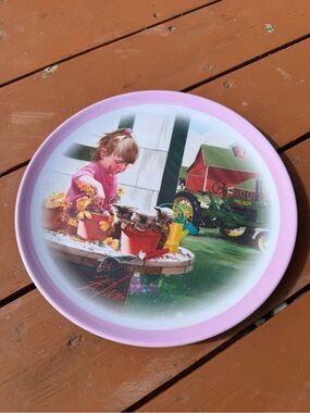 John Deere Melamine Plate